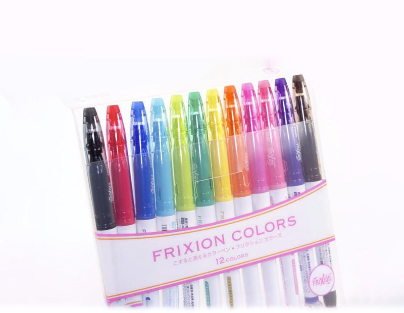 Pilot Frixion Colors Erasable Marker - 12 Color Set – Kawaii Stationerys